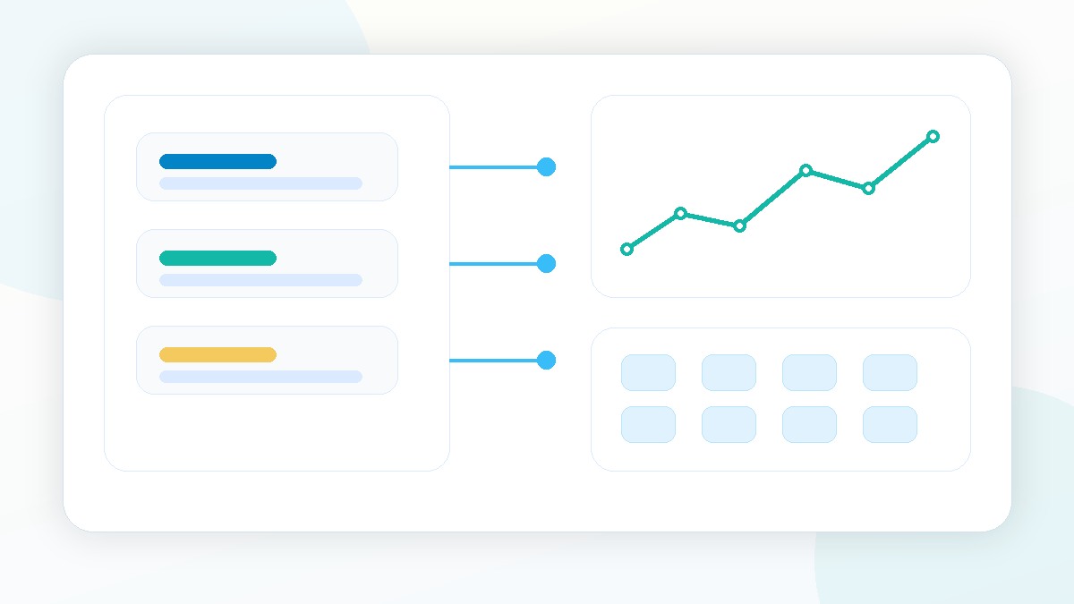 SEO commerce architecture mockup